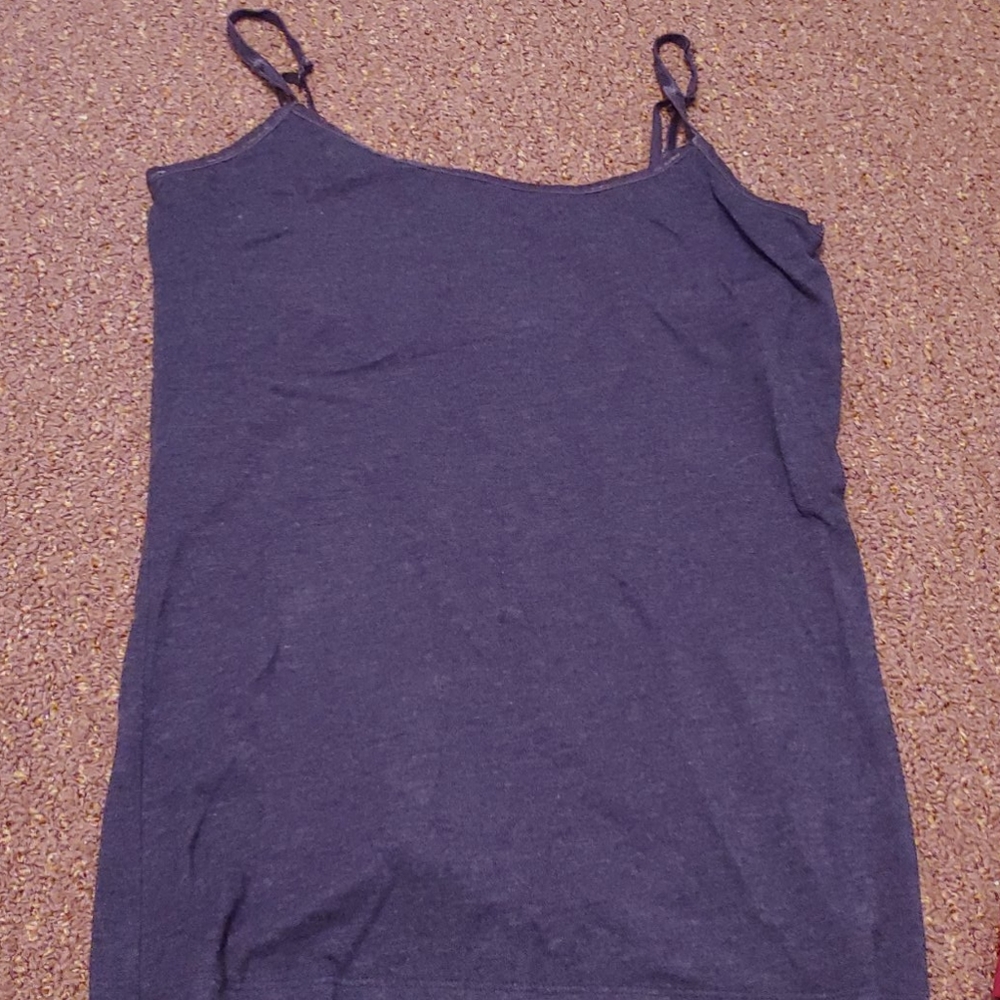 Smoky blue cami
